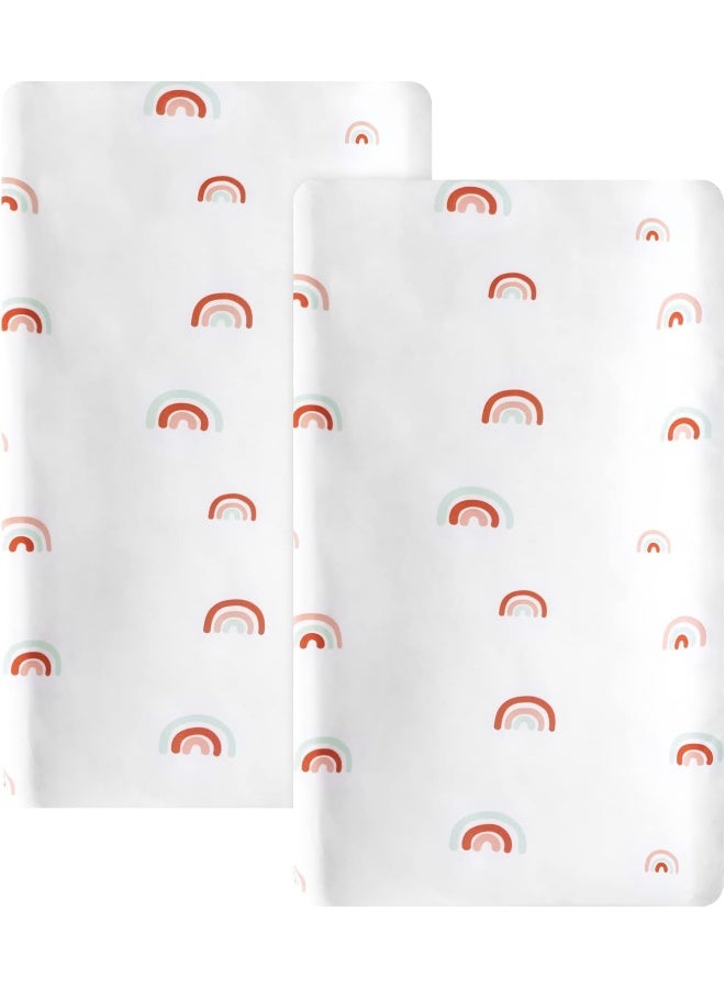 Coldwind Rainbow Changing Pad Cover 2 Pack - Image 1